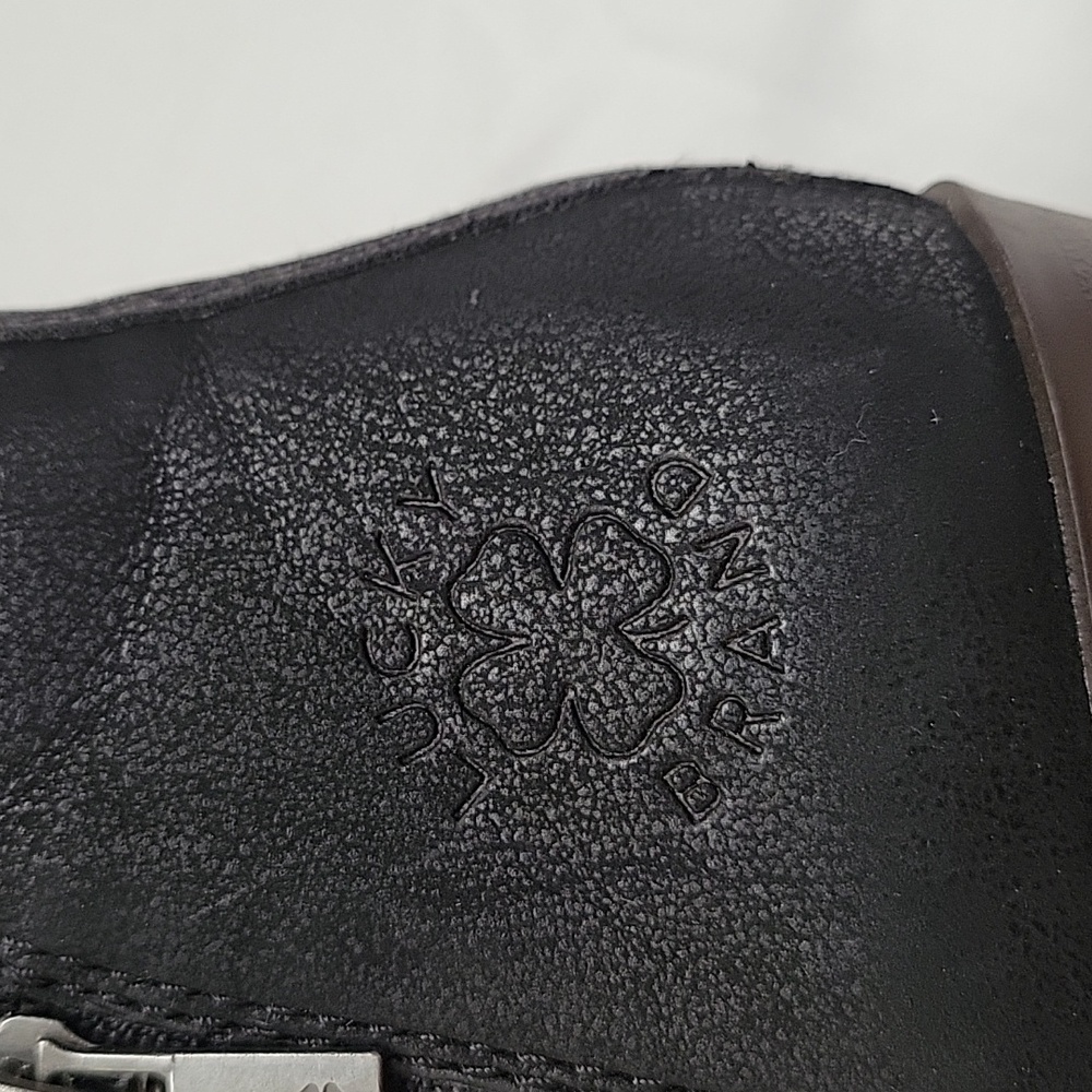 Lucky Brand black ankle boots w/side zippers. SIZE 13 for girls. - Picture 8 of 15